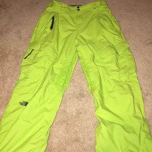 NorthFace Insulated Freedom Snow Pants worn once